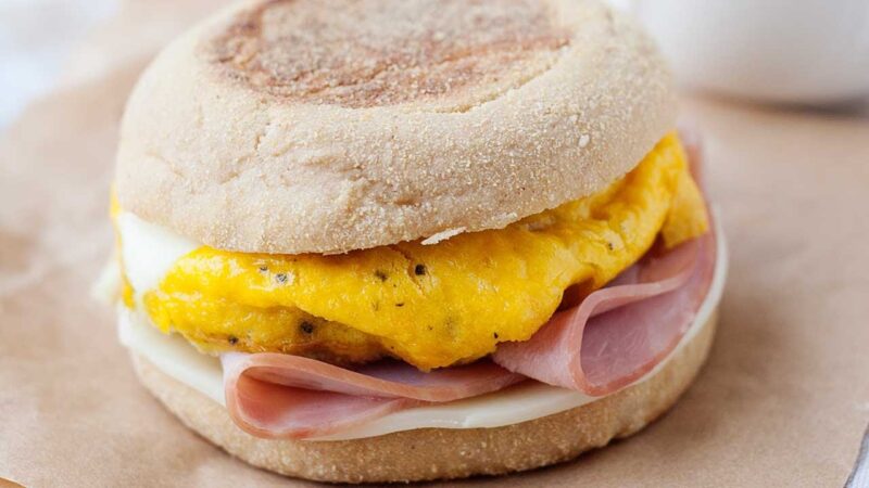 ham egg cheese sandwich